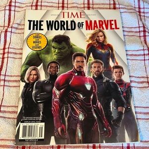 Special time addition the world of marvel magazine